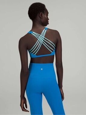 lululemon bright aqua/teal set